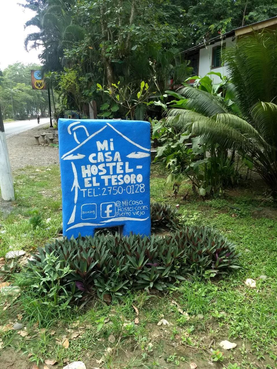 Mi Casa Hostel Y Hotel El Tesoro Puerto Viejo de Talamanca Ngoại thất bức ảnh